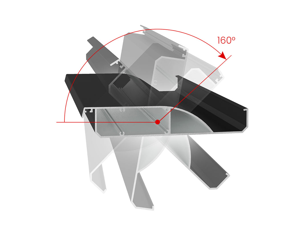 Mediterranean-PRO MAX Motorised Retractable Louvre Roof System