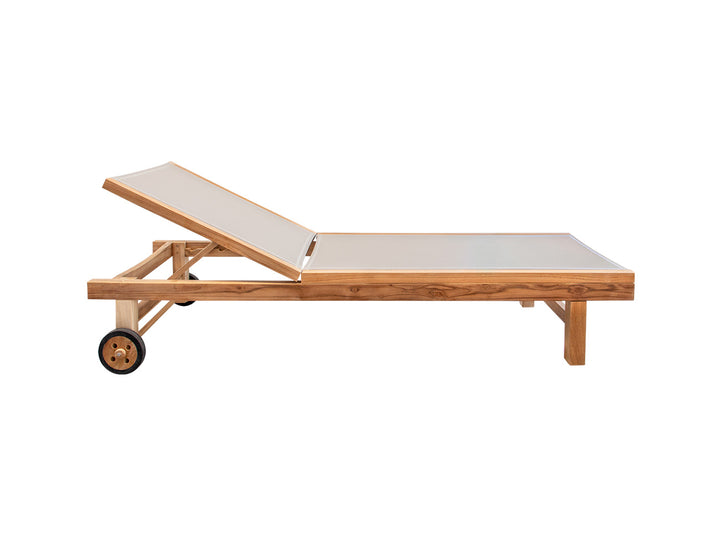 Minnie Sun Lounger colour:Taupe