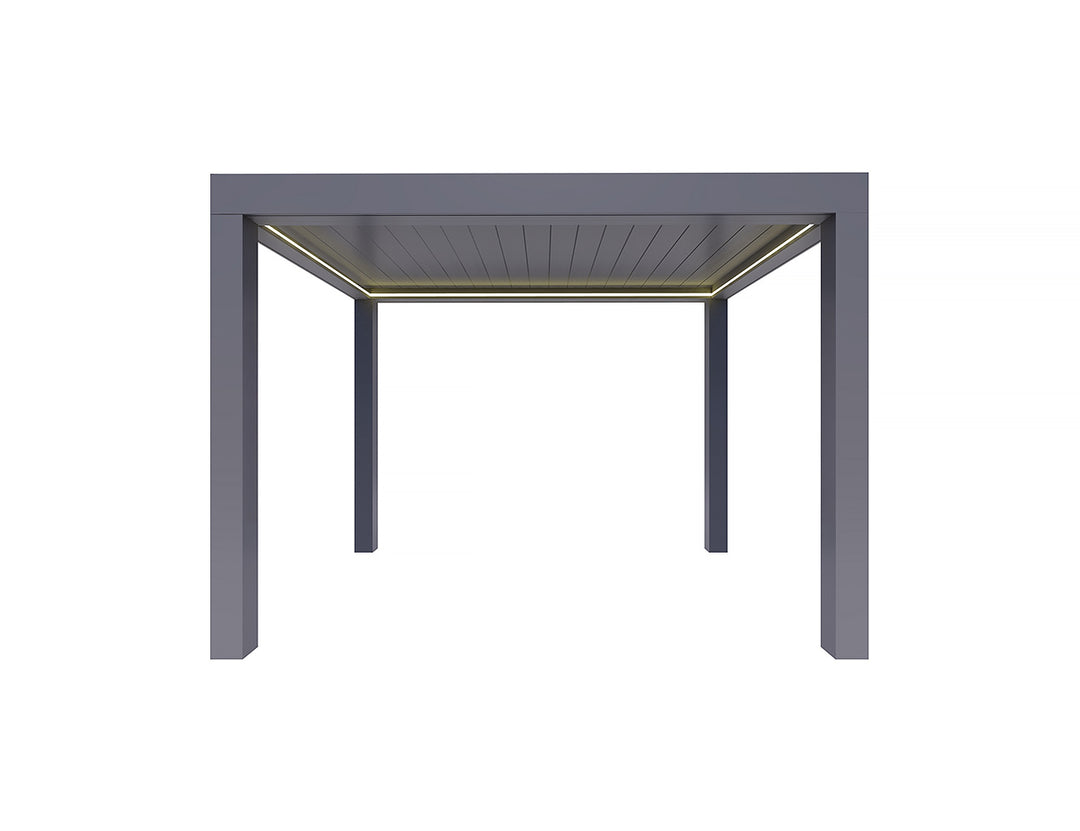 Mediterranean-SKY Motorised Freestanding Retractable Louvre Roof System