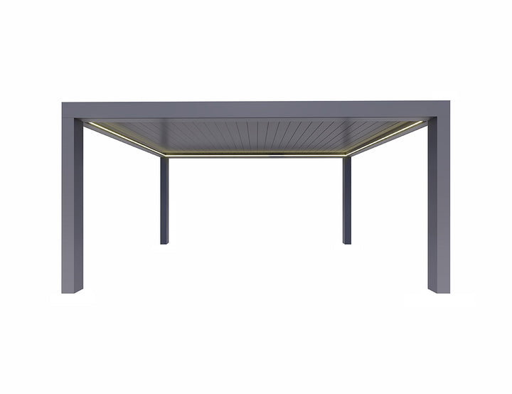 Mediterranean-SKY Motorised Freestanding Retractable Louvre Roof System