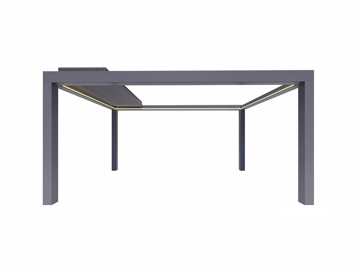 Mediterranean-SKY Motorised Freestanding Retractable Louvre Roof System