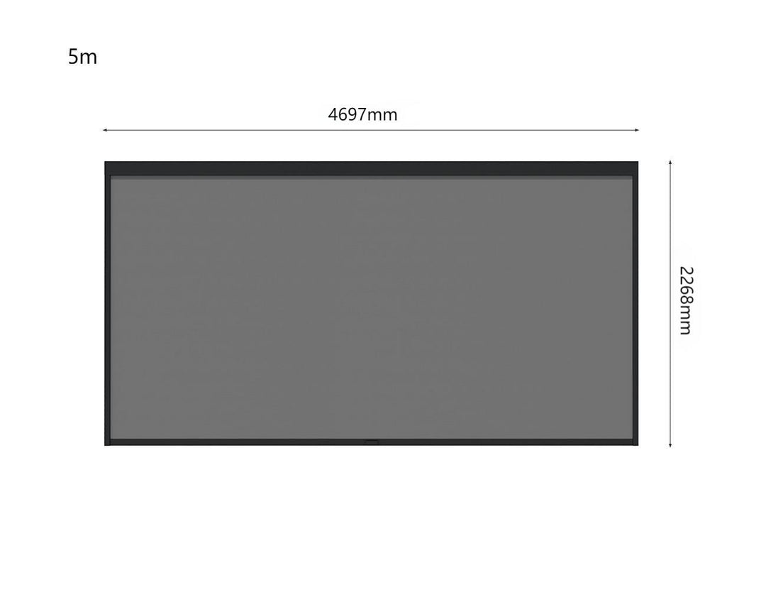 Motorised Blind For Mediterranean Pergola