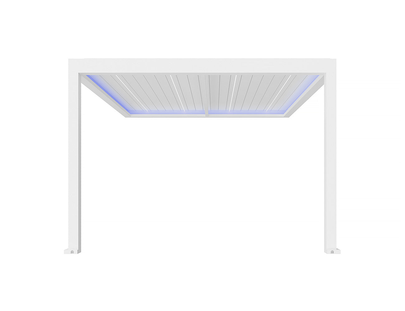Pacific Motorised Wall Mounted Louvre Roof