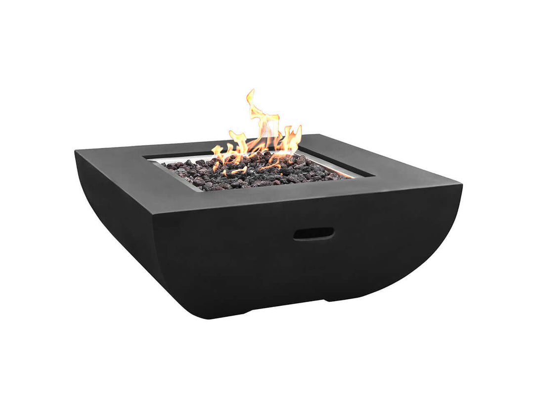 Rangitoto Outdoor Gas Fire Pit, Size: PropaneLP,