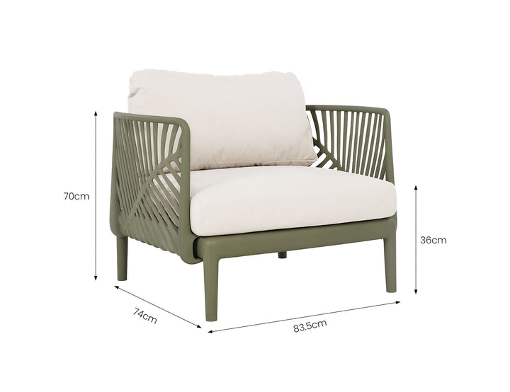Aspen 4-Piece Sofa Set