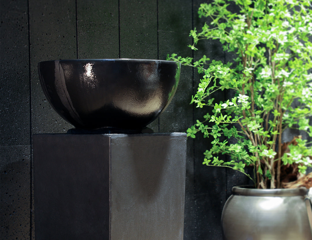 Zen Fountain, Colour: Black,