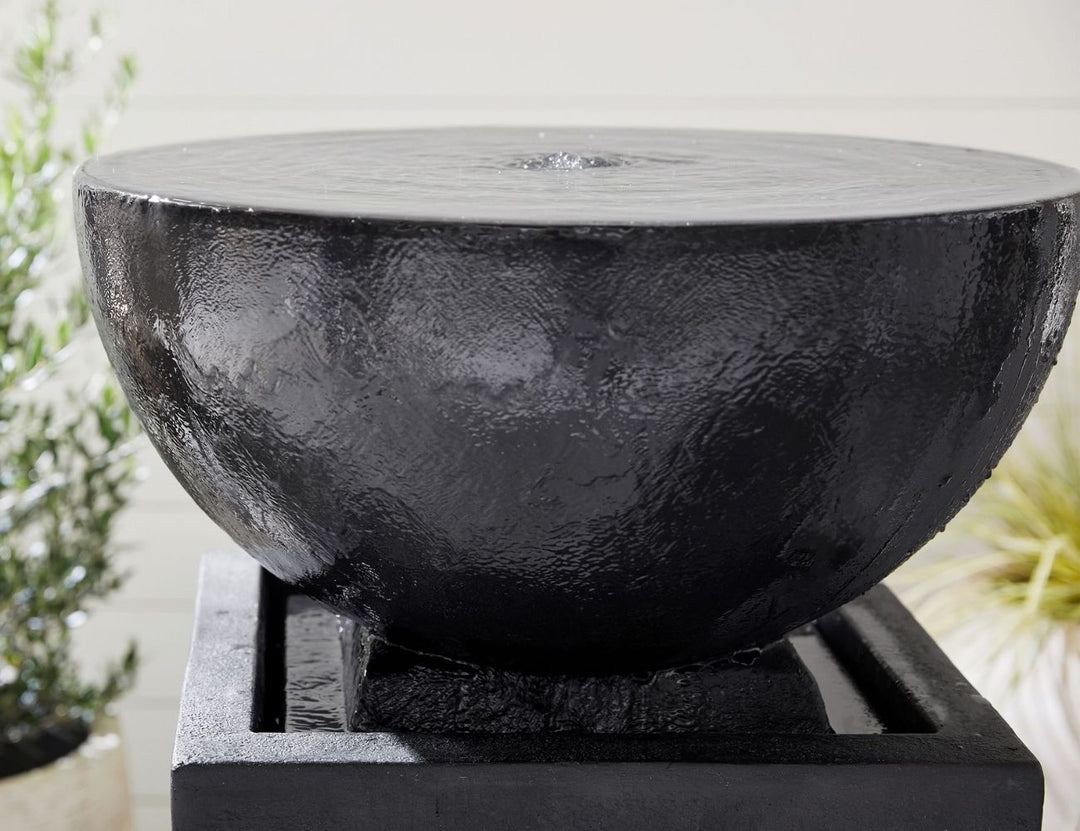 Zen Fountain, Colour: Black,