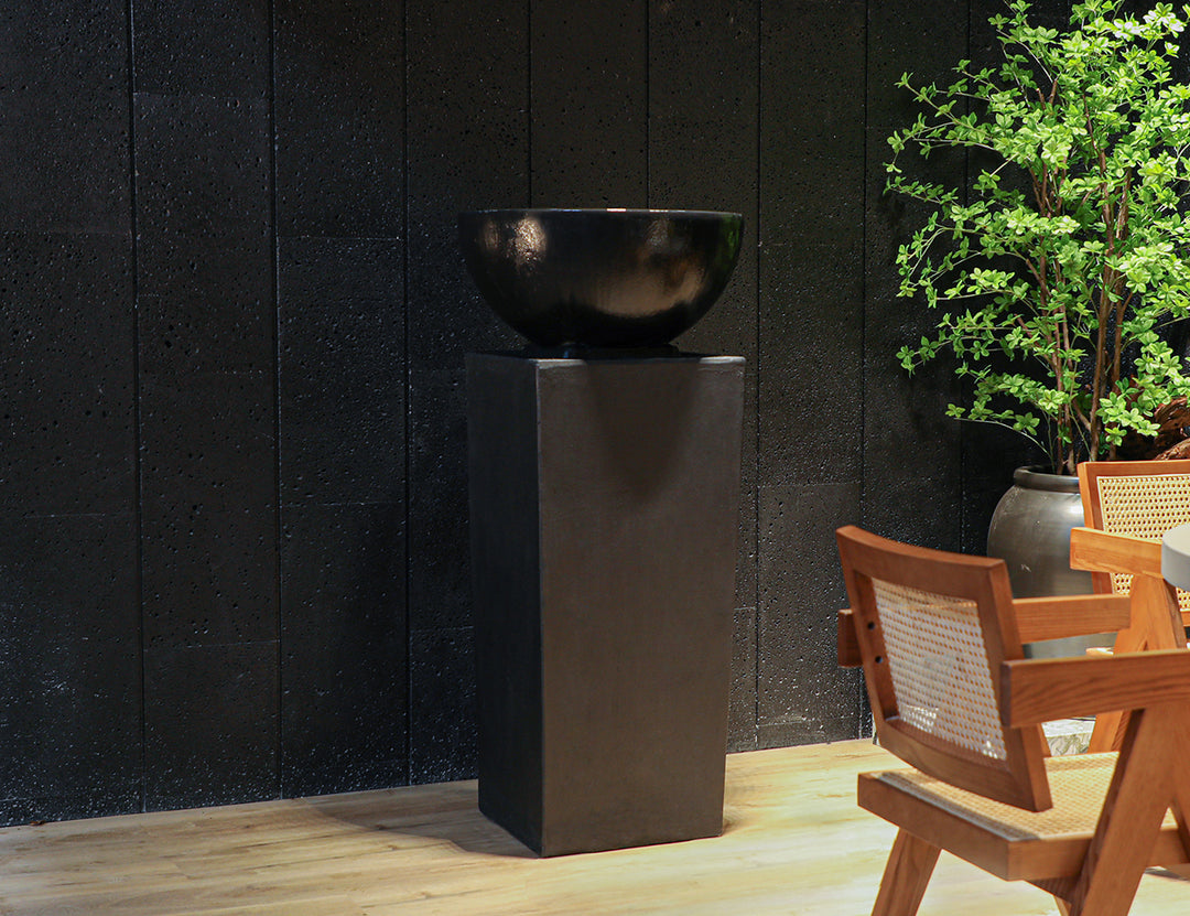 Zen Fountain, Colour: Black,