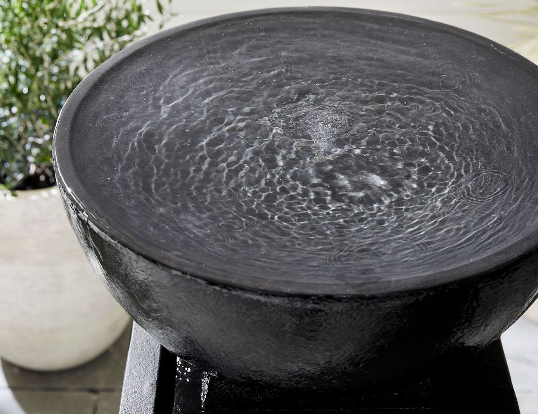 Zen Fountain, Colour: Black,