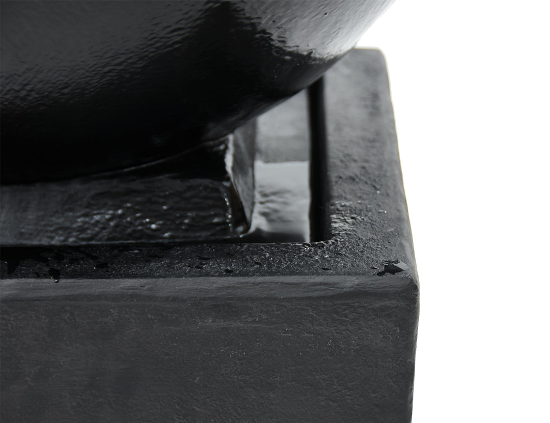 Zen Fountain, Colour: Black,
