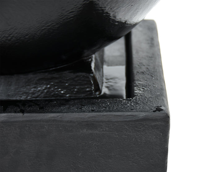 Zen Fountain, Colour: Black,