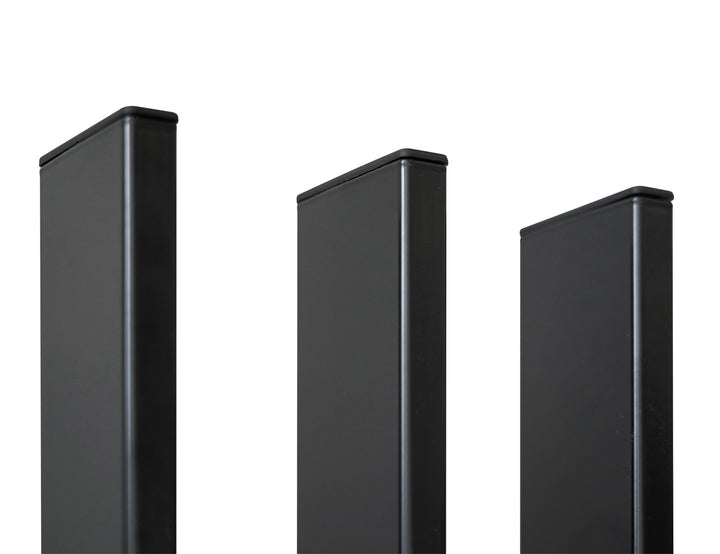 Aluminium Blade Gate, Size: 0.97 x 1.8m, Colour: Black