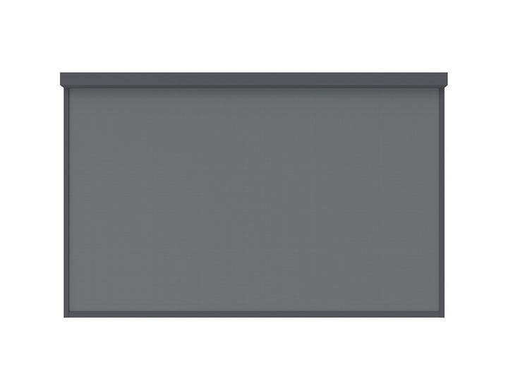 Tasman Wall Mounted Pergola Retractable Shade Manual Blind, Size: 3.7m, Colour: Charcoal