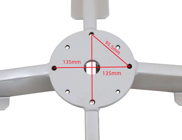 4m-lyra Granite Umbrella Base -209kg, ,