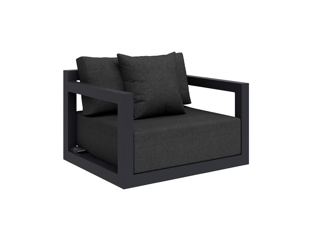 Ibis 2.0 Outdoor Lounge Sofa Set - 4pcs, ,