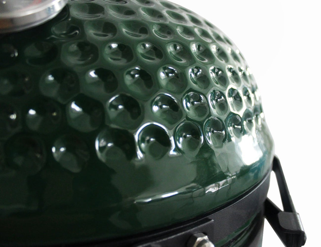 13 - Inch Kamado Ceramic Charcoal Grill With Bonus Accessory Pack, Colour: Green,