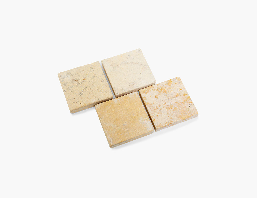 Amberston-Limestone Tumbled Finish