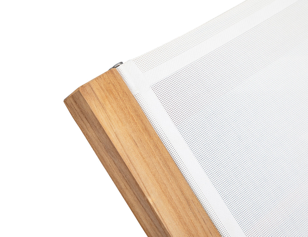 Minnie Sun Lounger colour:White