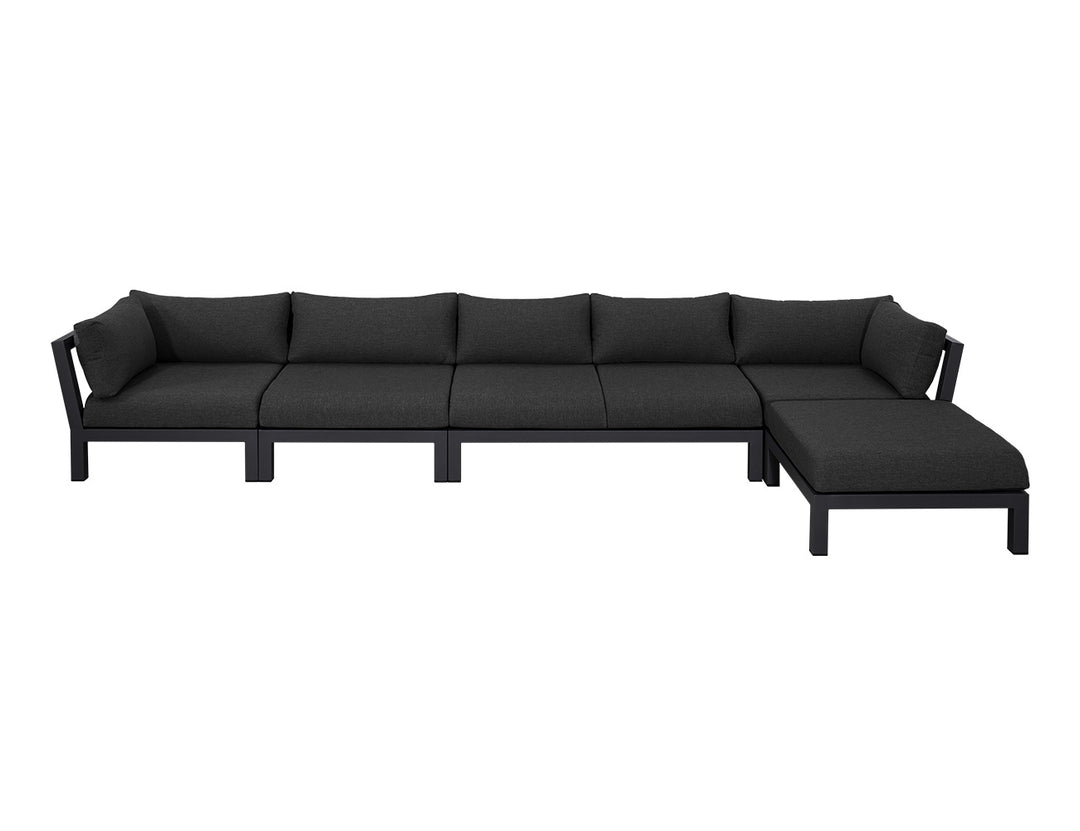 Newport Aluminium Outdoor Sofa Set - 6 Seat