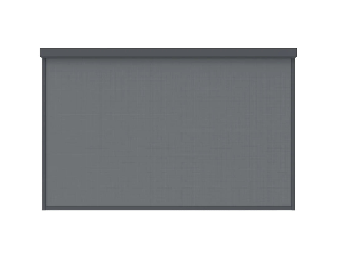 Caribbean Wall Mounted Pergola Retractable Shade Blind 2.0, Size: 2.5m, Colour: Charcoal