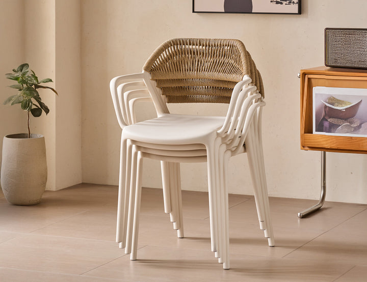 Aiden Stackable Dining Armchair