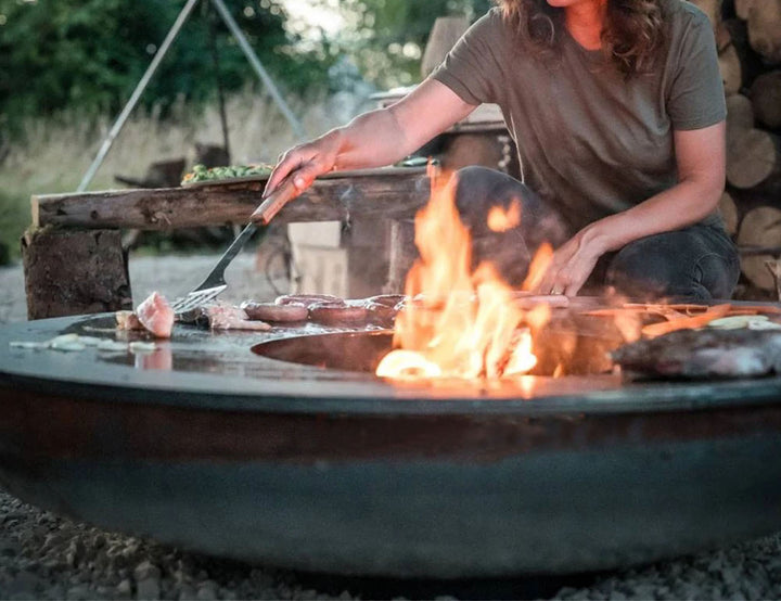 Round Cooking Plate for 80 cm Fire Pit