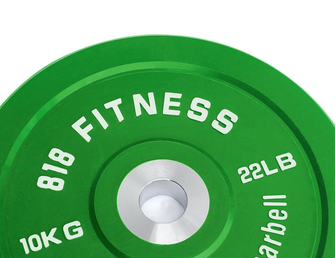 10kg Olympic Bumper Weight Plates X 2 Pieces, ,