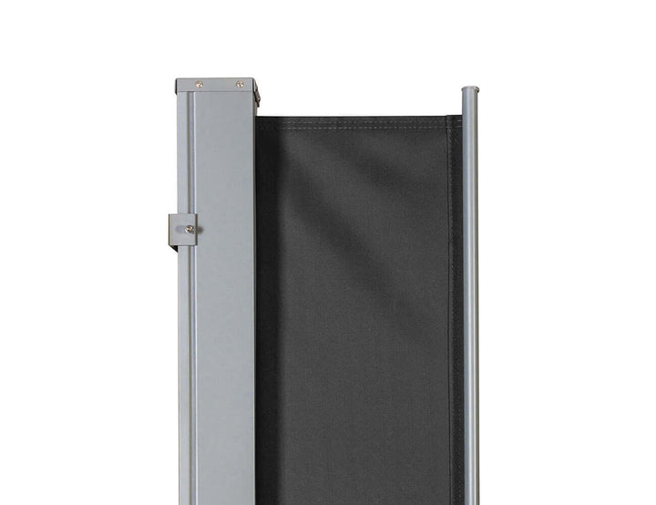 Patio Screen Retractable Side Awning 2m X 3m, Colour: Beige,