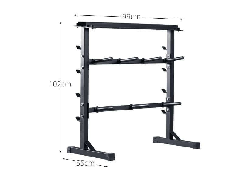 2 Level Weight Storage Rack, ,