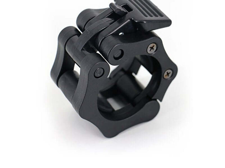 2pcs Barbell Collar Clips Dumbbell Clamps - Black, ,