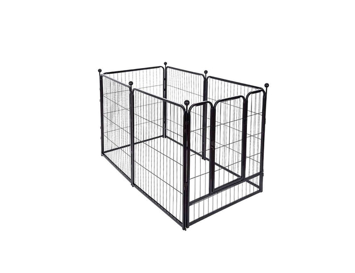 6 Panels Dog Pet Playpen - 80x80cm, ,