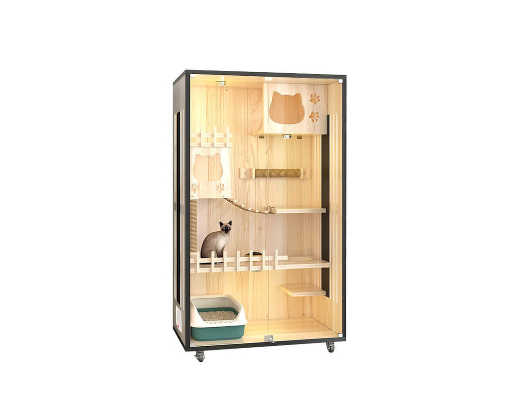 Luxury Cat Villa-90*60*150, ,