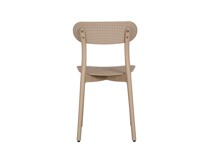 Abby Outdoor Patio Dining Chair, Colour: Khaki,