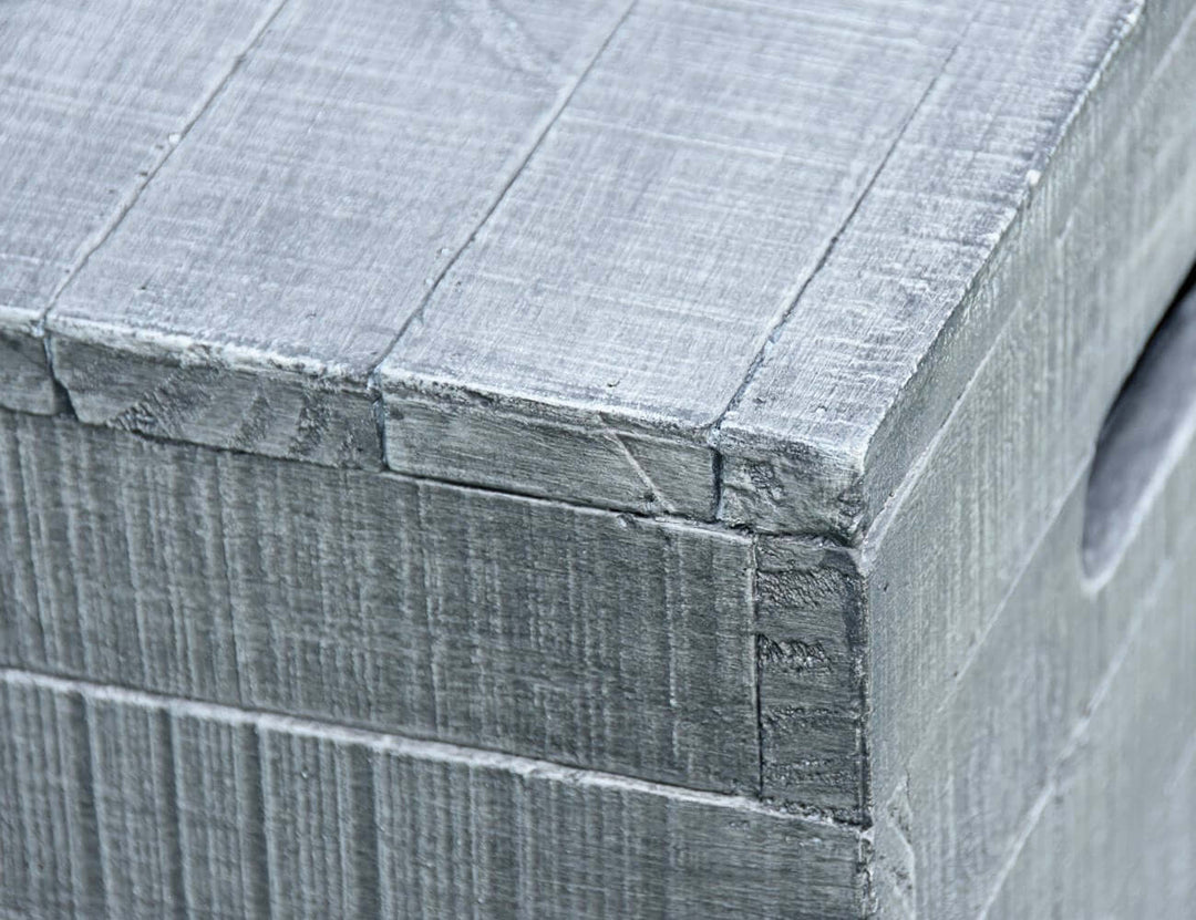 Square Concrete Stool/coffee Table-light Grey, ,