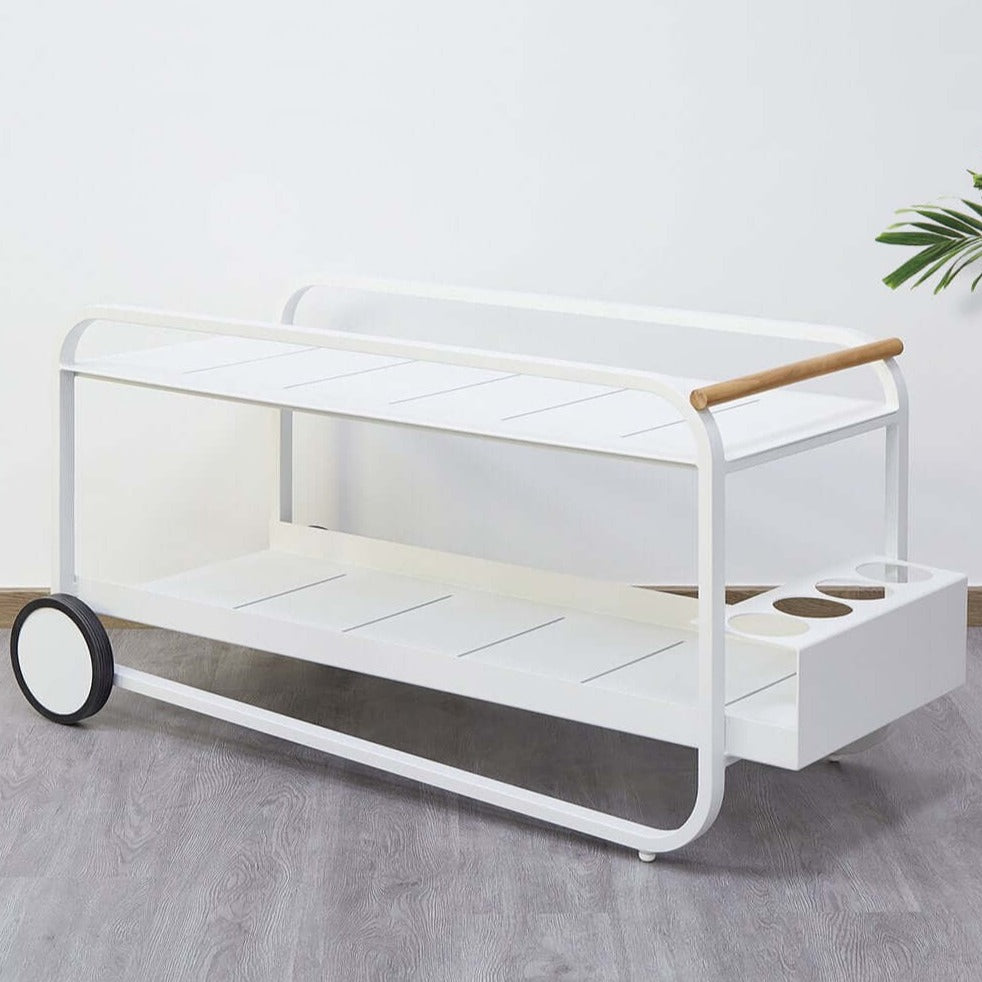 Outdoor Bar Cart Serving Trolley 120 x 50 x 60cm, ,
