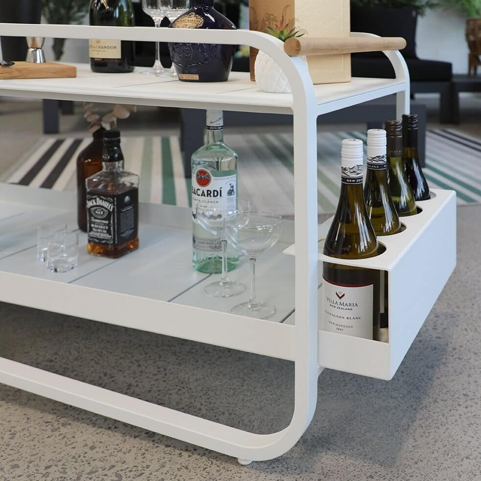 Outdoor Bar Cart Serving Trolley 120 x 50 x 60cm, ,