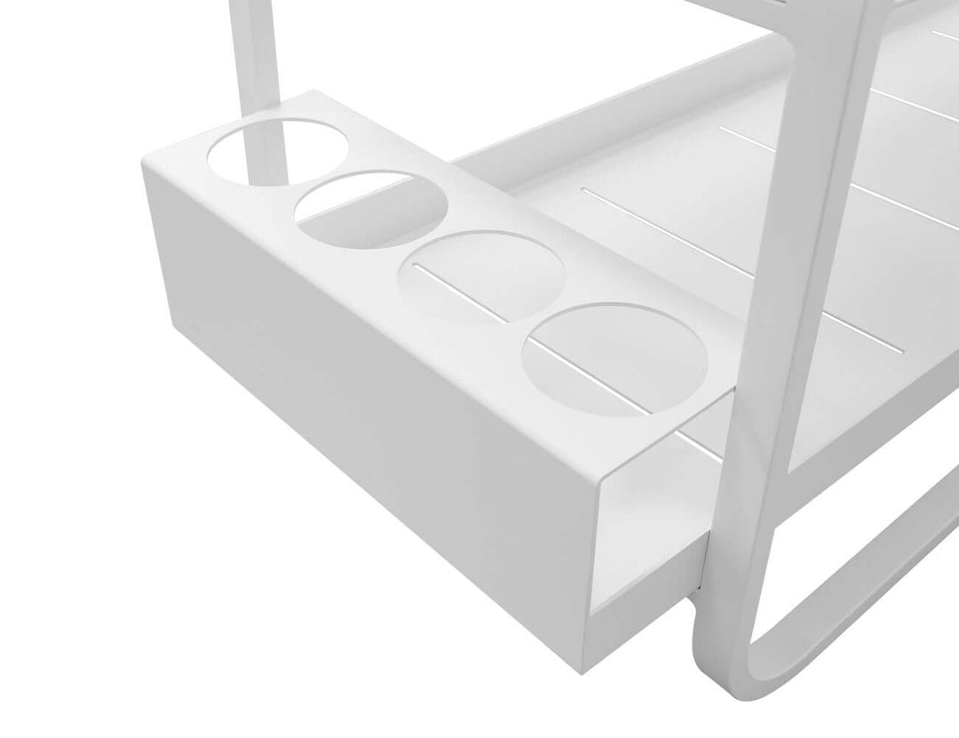 Outdoor Bar Cart Serving Trolley 120 x 50 x 60cm, ,