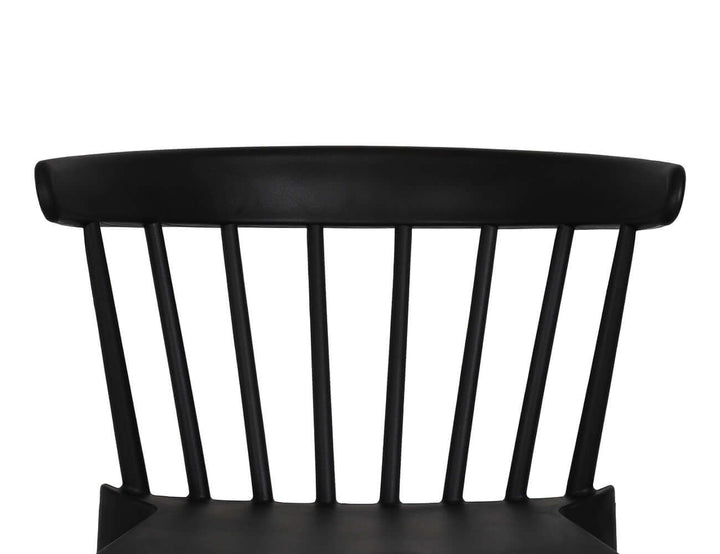 Amie Outdoor Patio Dining Chair, Colour: Black,