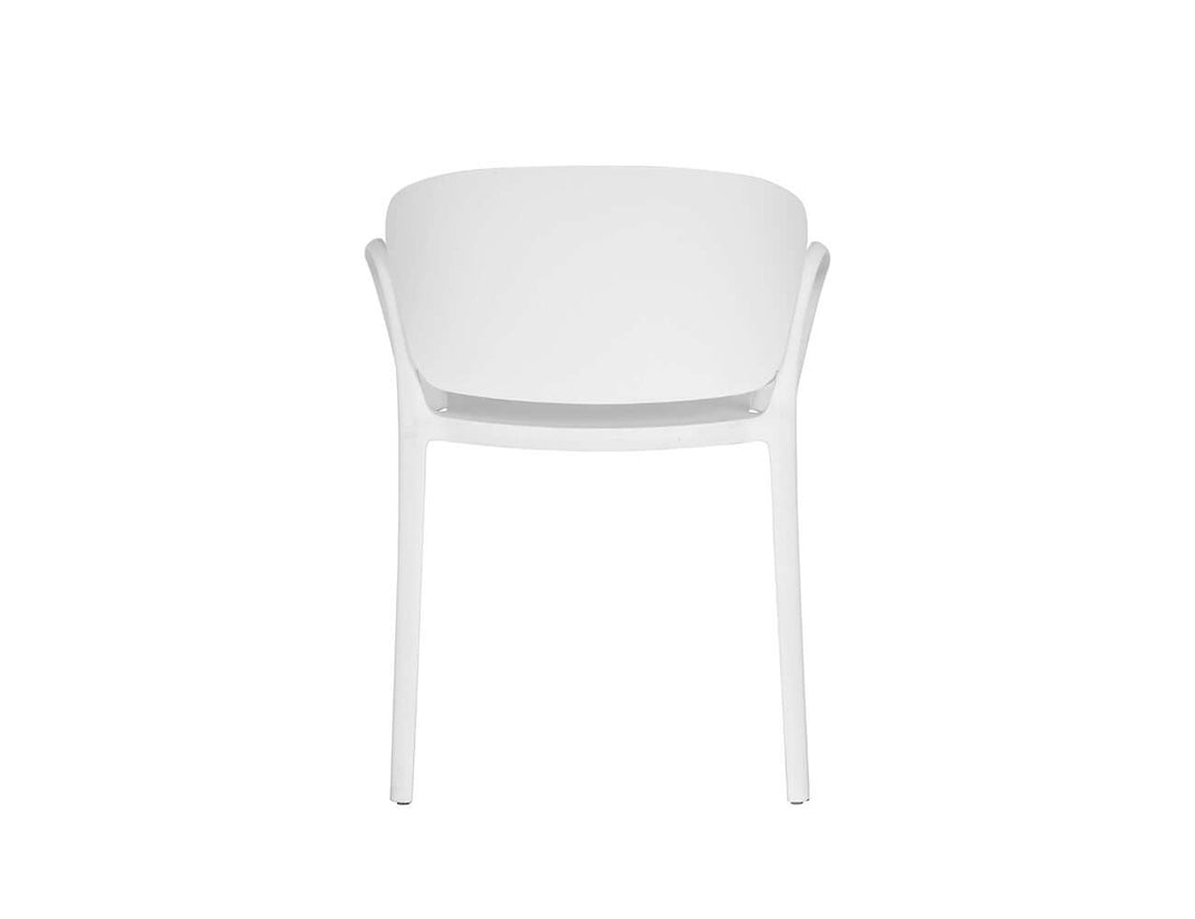 Andi Outdoor Patio Dining Armchair, Colour: White,,