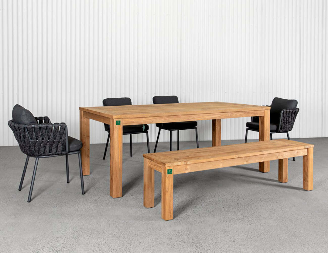 Ankola Teak Outdoor Table 200 X 100cm, ,