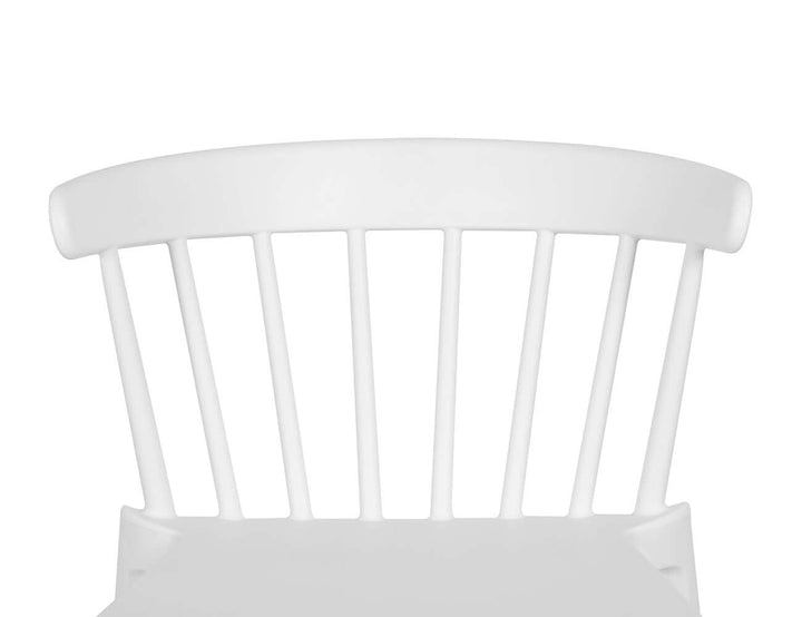 Aria Outdoor Patio Bar Chair, Colour: White,