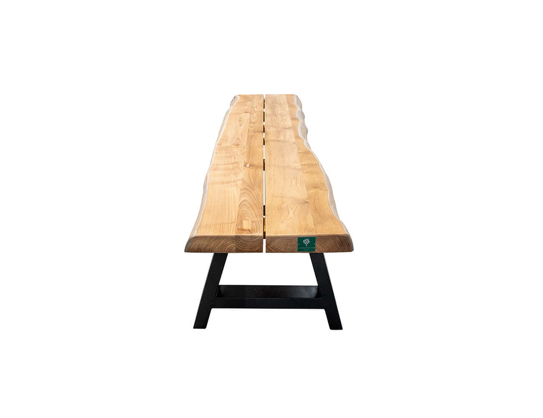 Robusta teak Live Edge Bench Seat 200cm, ,