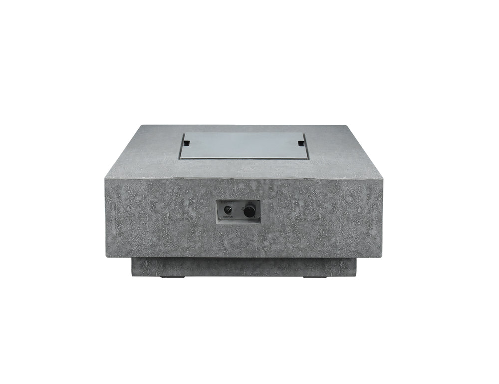 Square Stainless Steel Fire Pit Cover - 52.5cm, ,