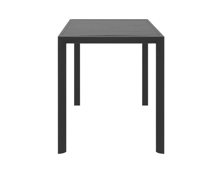 Contrail Outdoor Counter Height Table, Colour: Dark Grey,