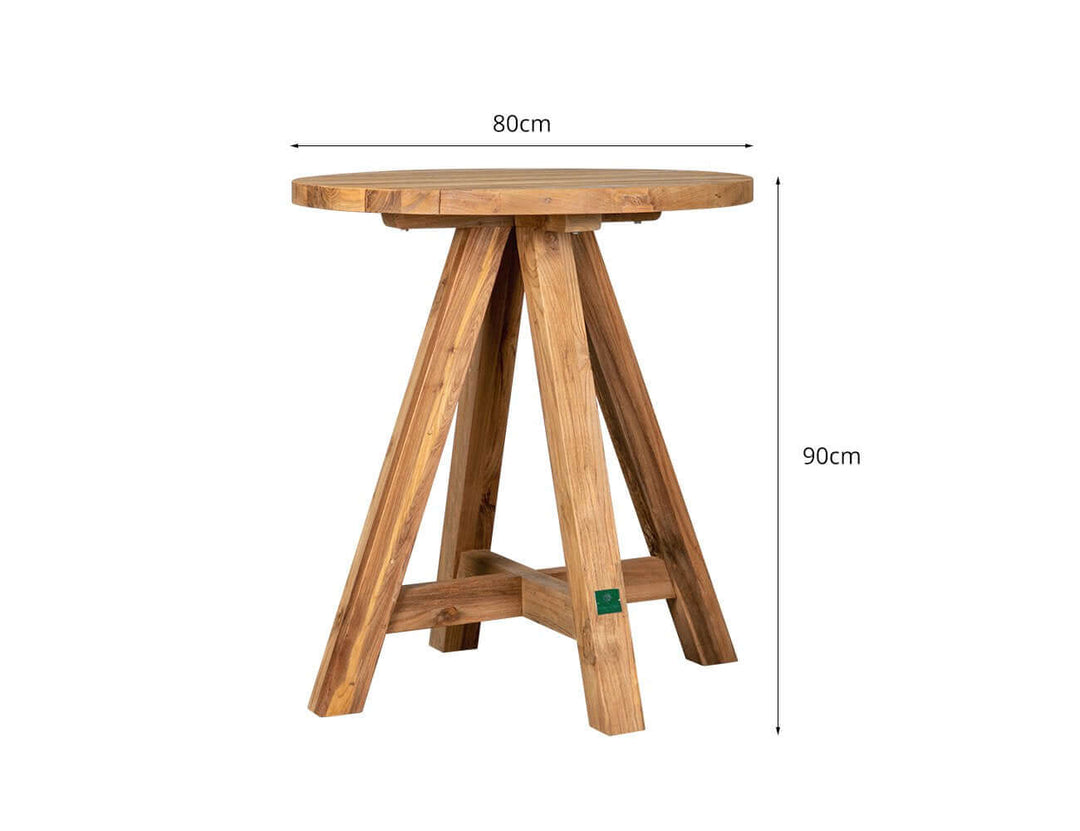 Crema Teak Counter Height Table, ,