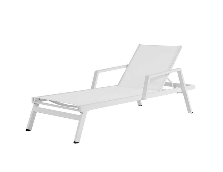 Dotterel Sun Lounger, Colour: White,