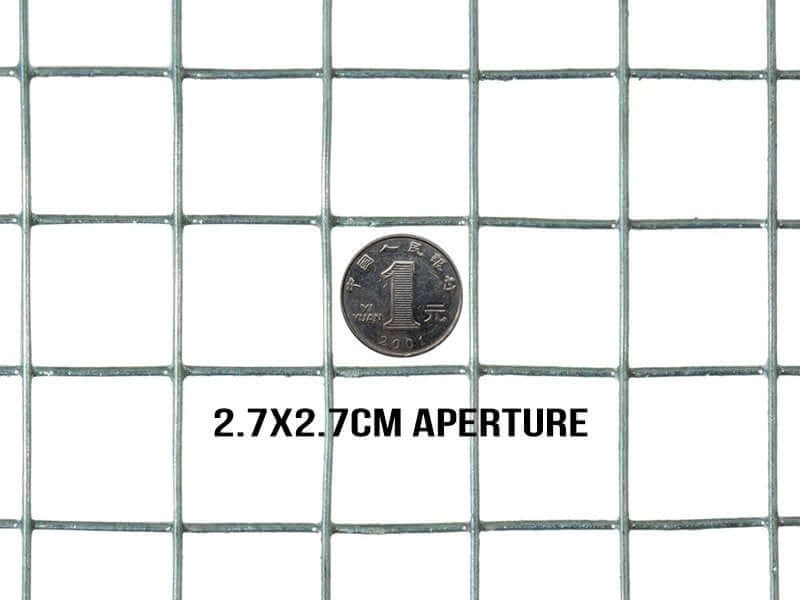 Galvanised Wire Mesh Fence Netting - 17m, ,