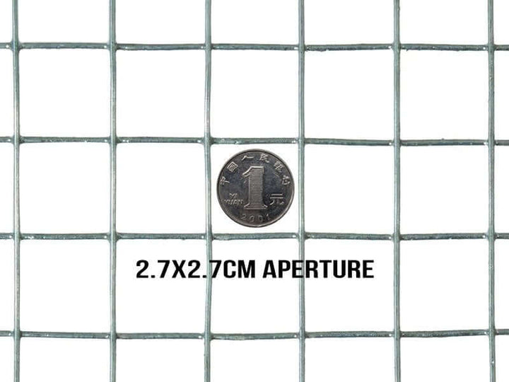 Galvanised Wire Mesh Fence Netting - 17m, ,