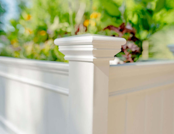 Greenpod Raised Pvc Garden Bed W/ Shelf - White, ,