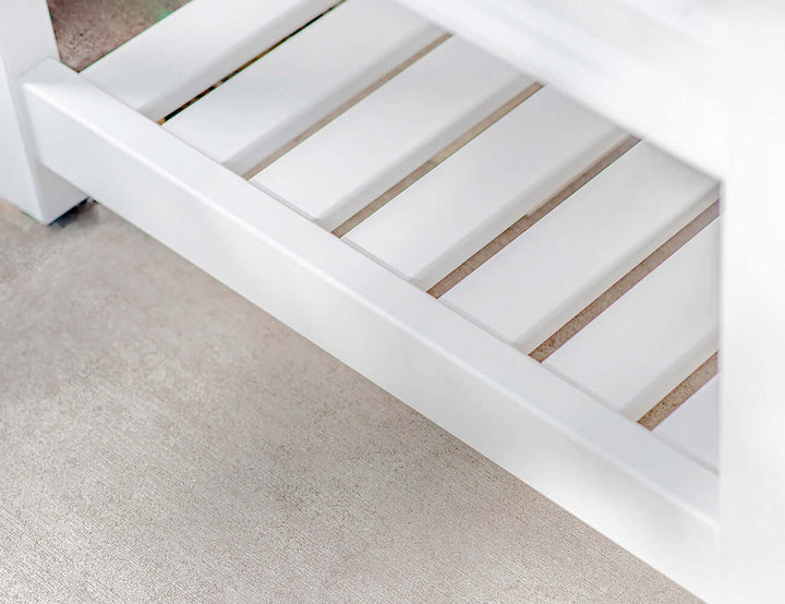 Greenpod Raised Pvc Garden Bed W/ Shelf - White, ,